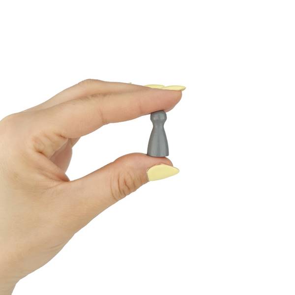 Magnesy neodymowe Leviatan szare 6 szt.