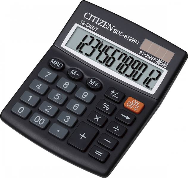 Kalkulator na biurko Citizen SDC 812NR