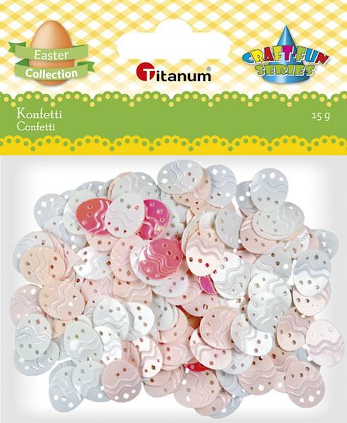 Konfetti Titanum 15g pisanki ażurowe
