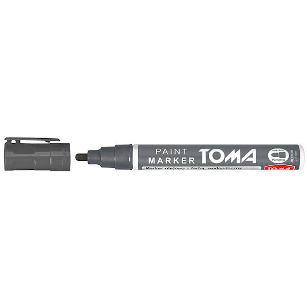 Marker olejowy TOMA TO-440 szary