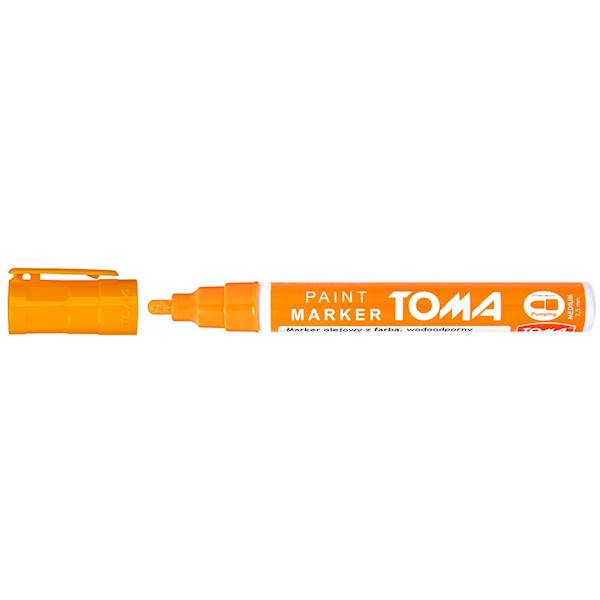 Marker olejowy TOMA TO-440 pomarańczowy