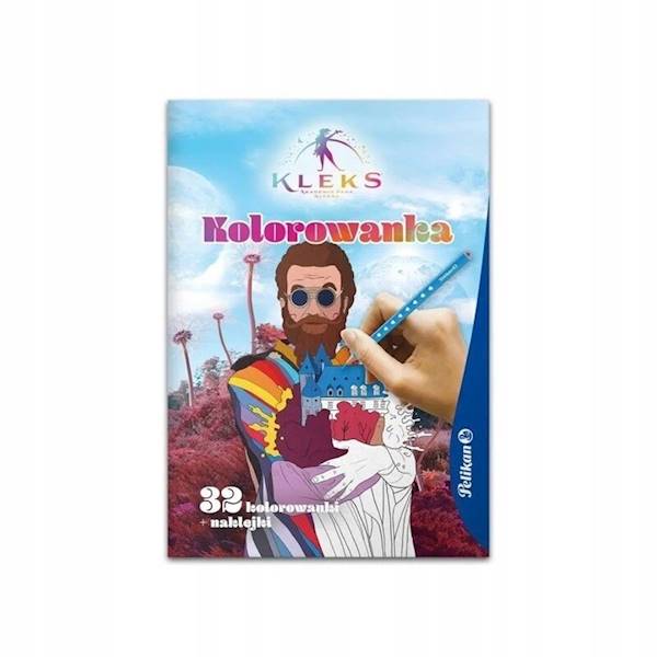 Kolorowanka z naklejkami Kleks 32 str. Herlitz