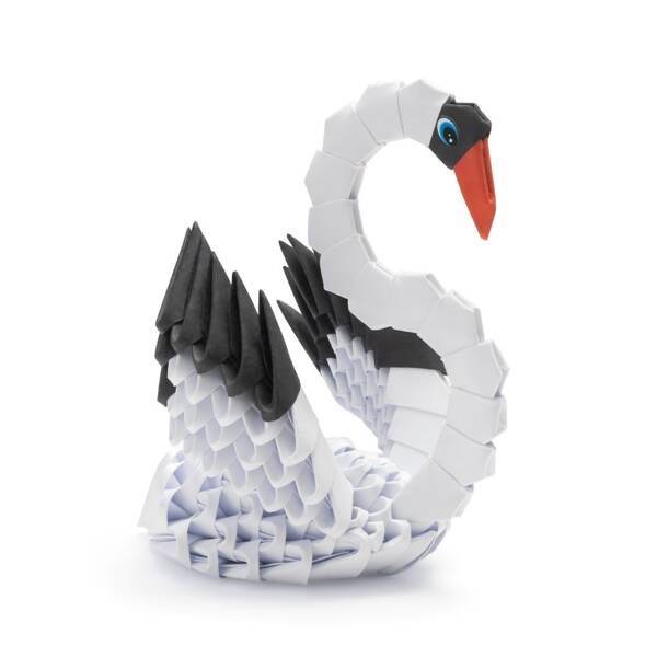 Origami 3D - ŁABĘDŹ