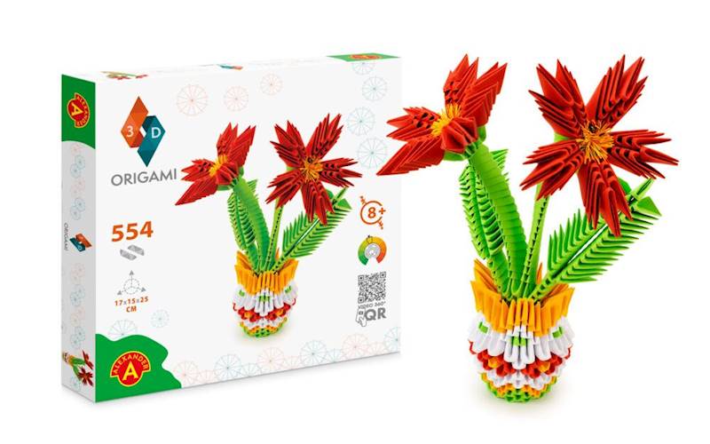Origami 3D - KWIATY