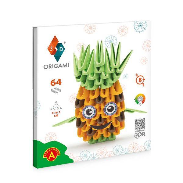 Origami 3D - ANANAS/PINEAPPLE