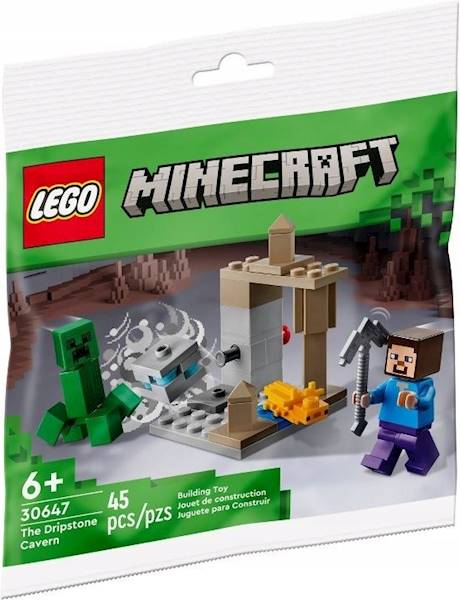 Lego Minecraft jaskinia naciekowa 