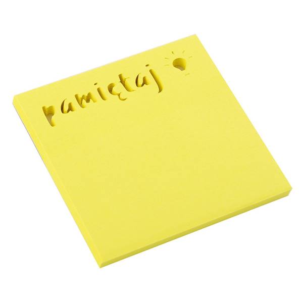 Notes samoprzylepny Smart 75x75mm 50K PAMIĘTAJ