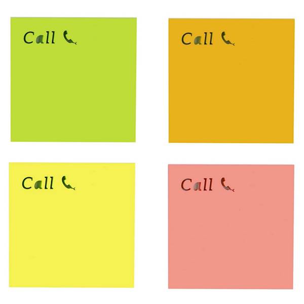 Notes samoprzylepny Smart 75x75mm 50K CALL