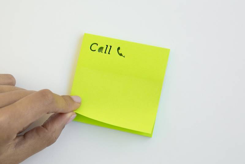 Notes samoprzylepny Smart 75x75mm 50K CALL