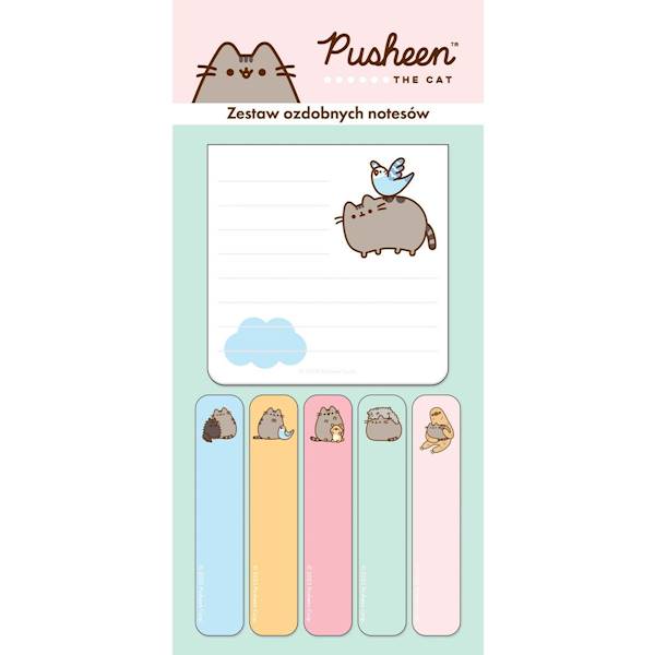 Zestaw ozdobnych notesów Pusheen Unipap