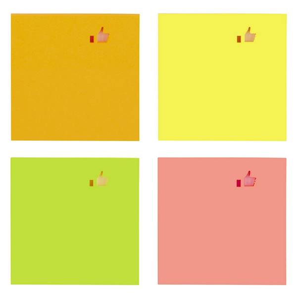 Notes samoprzylepny Smart 75x75mm 50K LUBIĘ TO