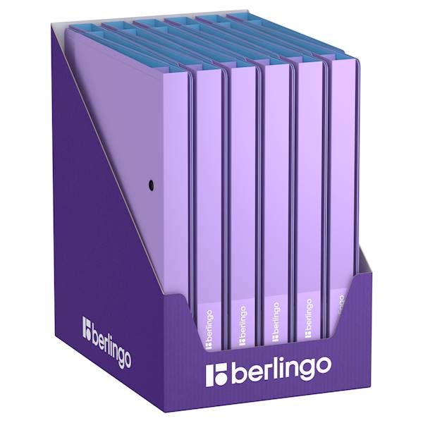 Segregator Berlingo A4/2R liliowo-niebieski