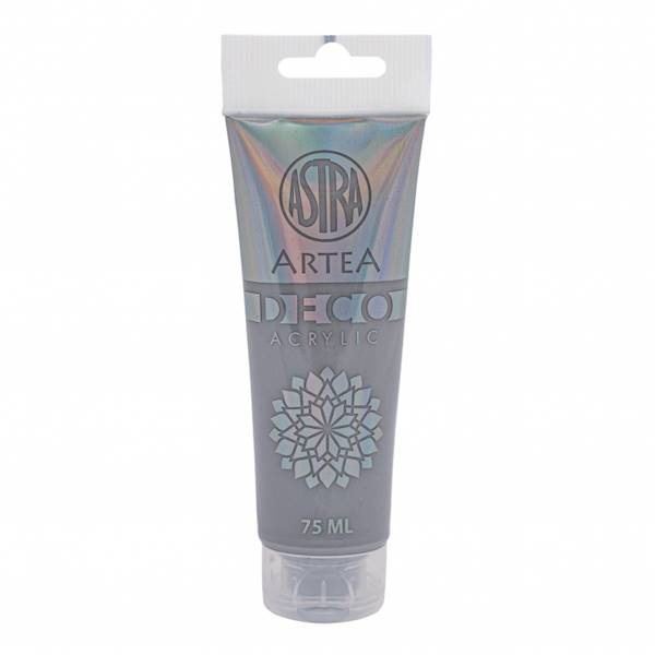 Farba akrylowa Astra szara 75 ml w tubie