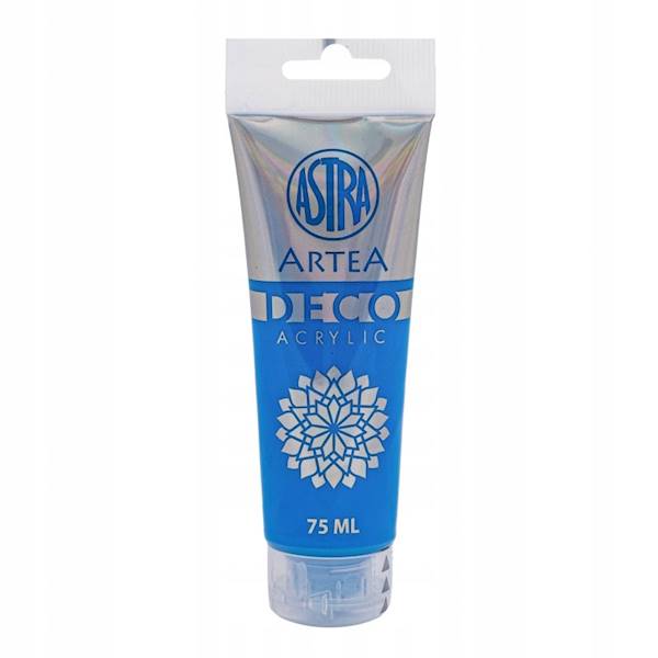 Farba akrylowa Astra niebieska 75 ml w tubie