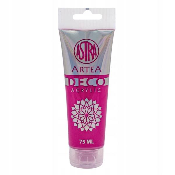 Farba akrylowa Astra fuksja 75 ml w tubie