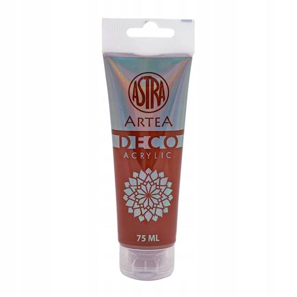 Farba akrylowa Astra brązowa 75 ml w tubie