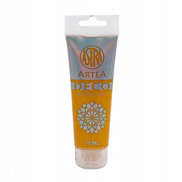 Farba akrylowa Astra żółta ugier 75 ml w tubie