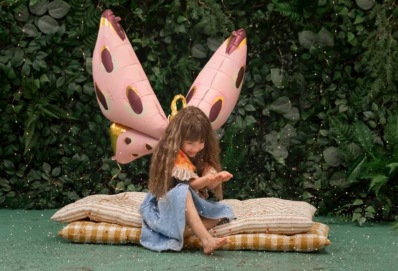 Balon foliowy Motyl, 120x87 cm, mix