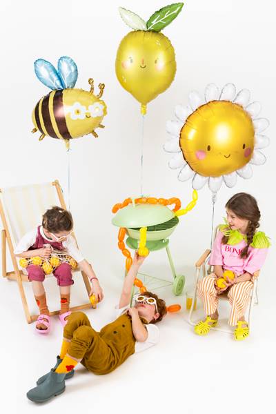 Balon foliowy Słońce, 90 cm, mix