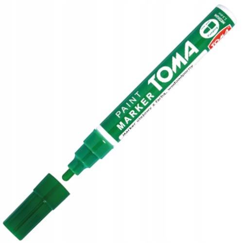 Marker olejowy TOMA TO-440 zielony