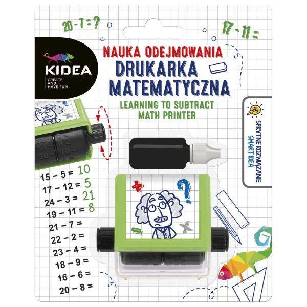 Drukarka matematyczna Kidea nauka mnożenia