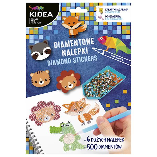 Diamentowe naklejki Kidea