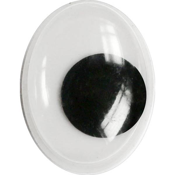 Ruchome oczy samoprzylepne Titanum 50 szt. 6x8mm