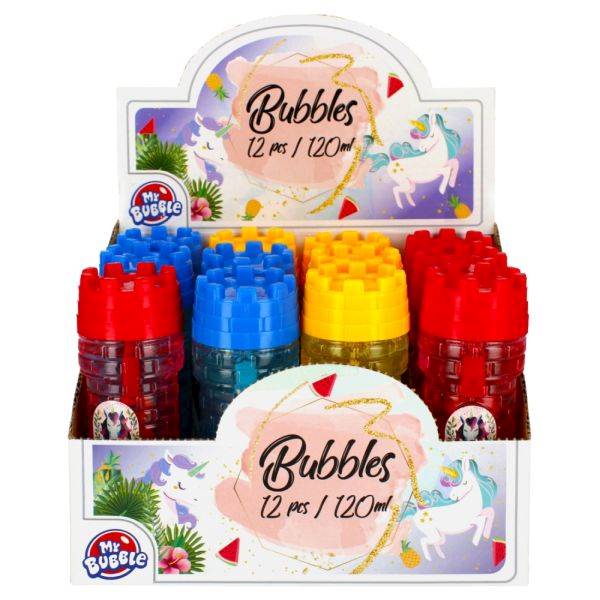 Bańki mydlane 120 ml unicorn