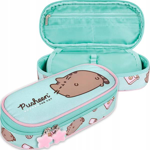 Piórnik PUSHEEN bez wyposażenia miętowy