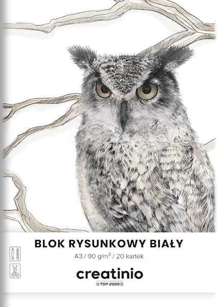 Blok rysunkowy A3 Creatinio