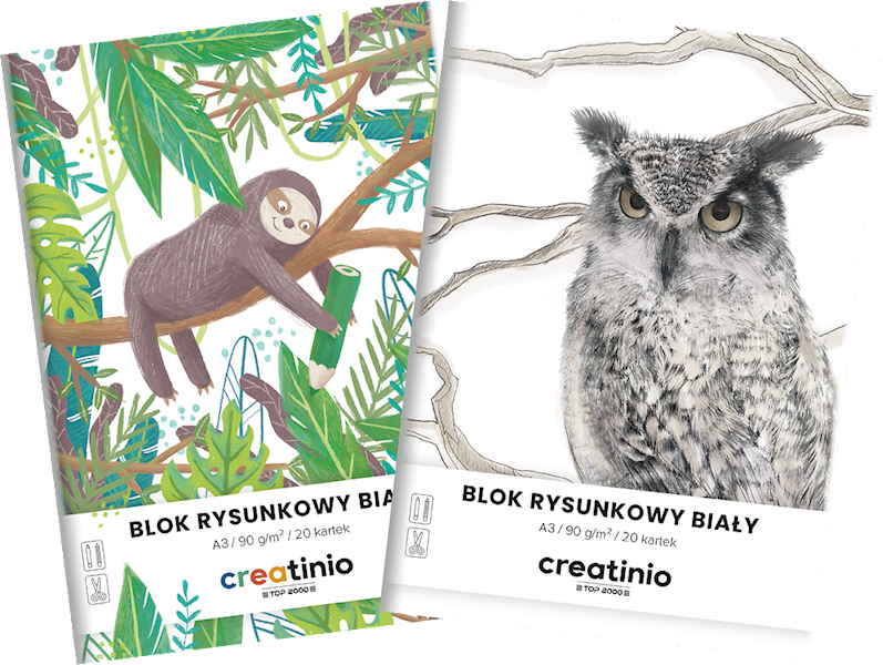 Blok rysunkowy A3 Creatinio