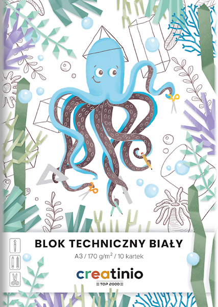 Blok techniczny A3 Creatinio