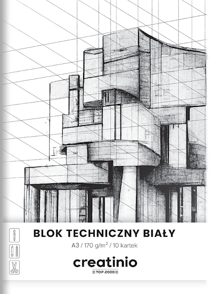 Blok techniczny A3 Creatinio