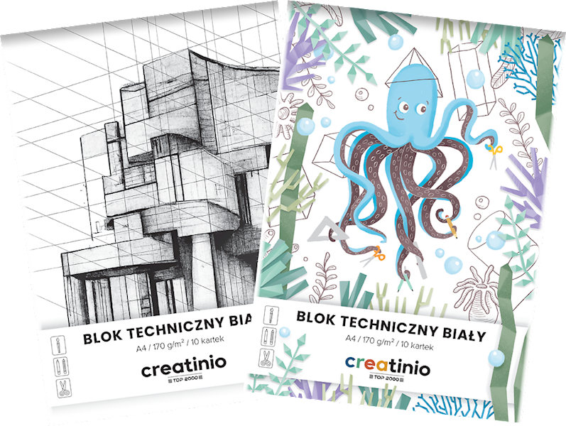 Blok techniczny A4 Creatinio 
