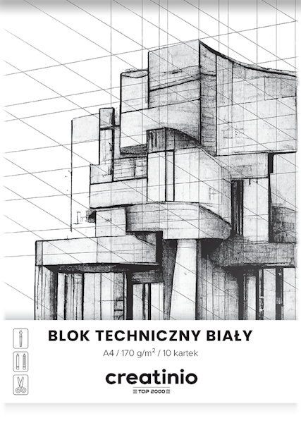 Blok techniczny A4 Creatinio 