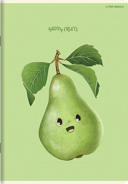 Zeszyt A5/32k linia TOP-2000 Fruits