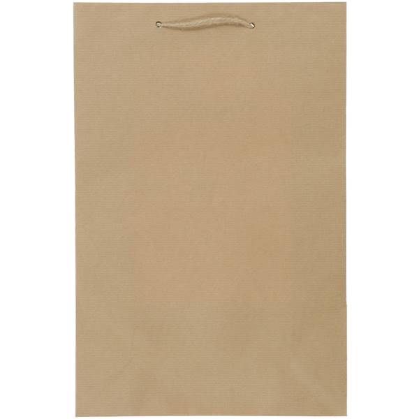 Torba prezentowa szara 34x24x9 cm