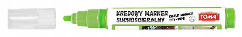 Marker kredowy TOMA TO-296 zielony