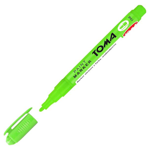 Marker olejowy TOMA TO-441 zielony neon