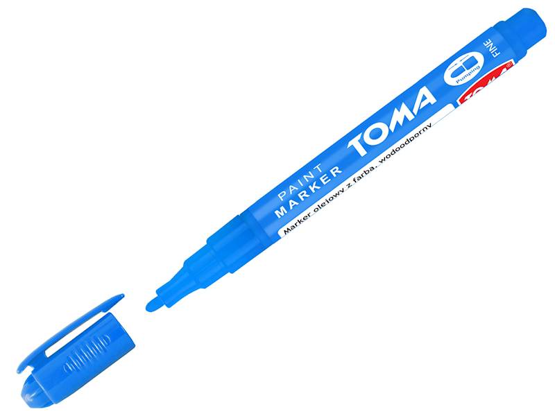 Marker olejowy TOMA TO-441 niebieski