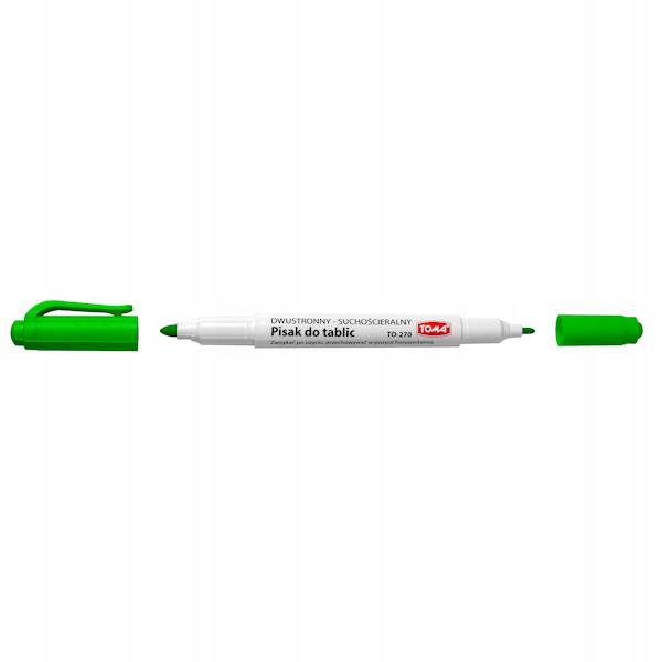 Marker such. TOMA TO-270 dwustronny zielony