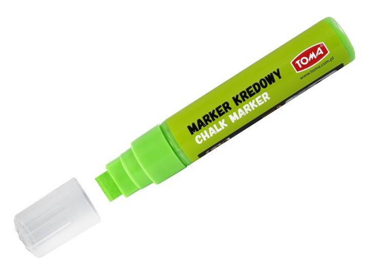 Marker kredowy TOMA TO-290 zielony 8x15mm 25g tus