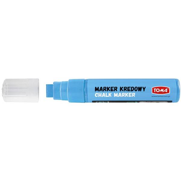 Marker kredowy TOMA TO-290 niebieski  8x15mm 25g 