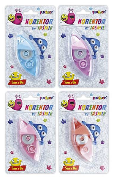 Korektor w taśmie Fun&Joy 5mm x 8m