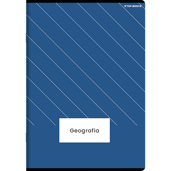 Zeszyt A5/60k kratka TOP-2000 Geografia