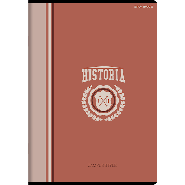 Zeszyt A5/60k kratka TOP-2000 Historia