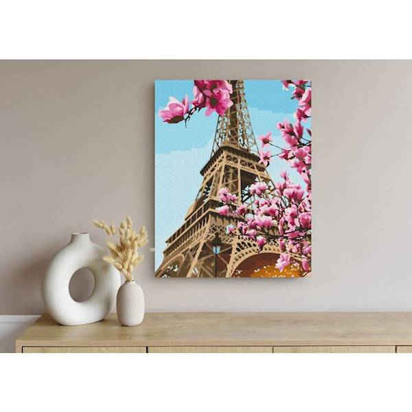 Malowanie po numerach 40x50cm ARTEA - Wieża Eiffla