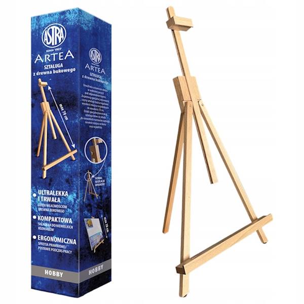 Sztaluga drewniana Astra Artea wysokość do 70cm