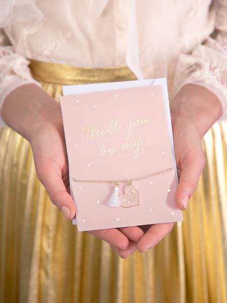 Kartka z bransoletką Will you be my Maid of Honor