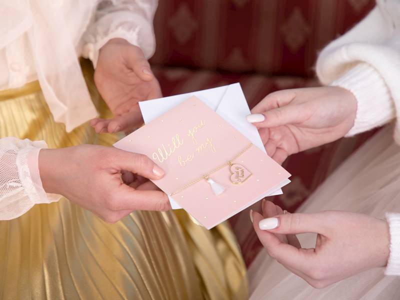 Kartka z bransoletką Will you be my Maid of Honor
